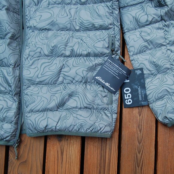 EDDIE BAUER Cirruslite Down Insulated Hooded Jacket Men's Size TL NWT - Picture 4 of 6